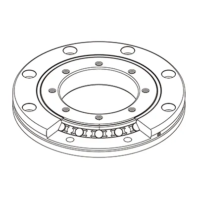 CRBC 20025, 无密封, 轴承图纸